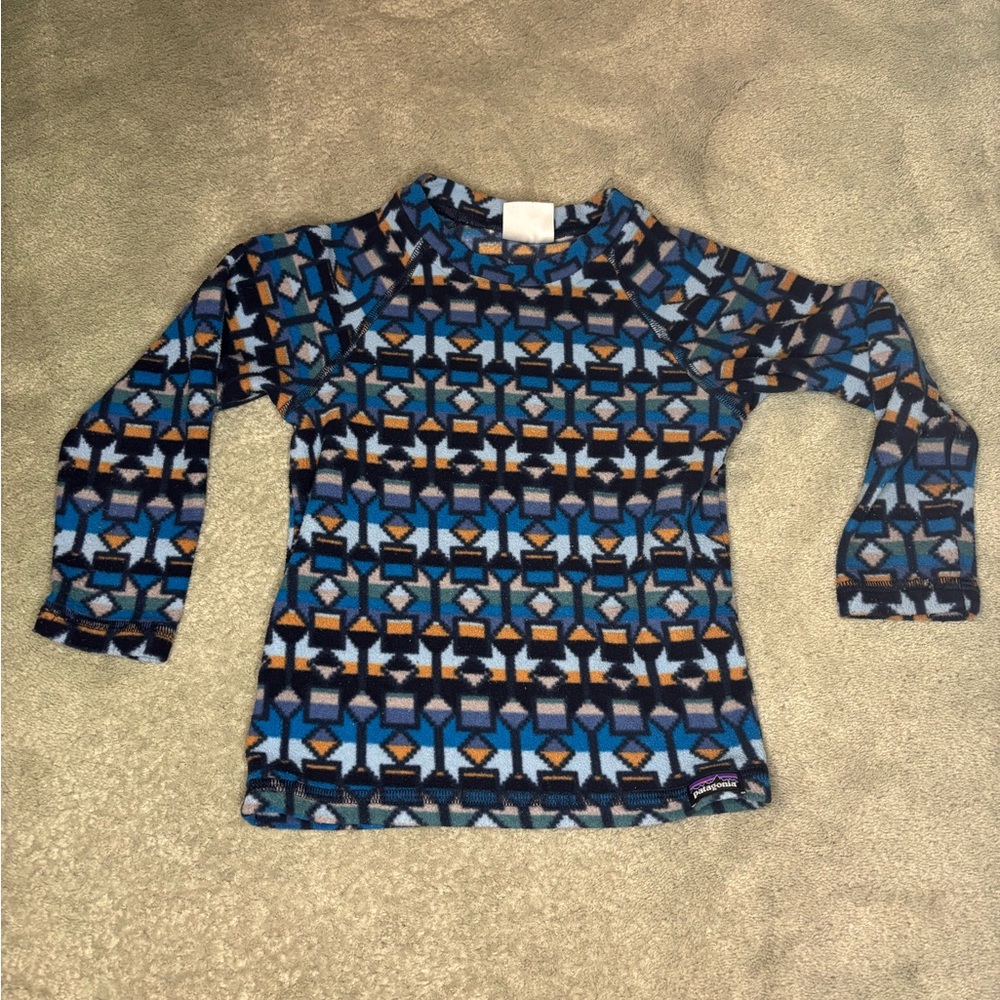 Toddler 3T boys Patagonia base layer sweater